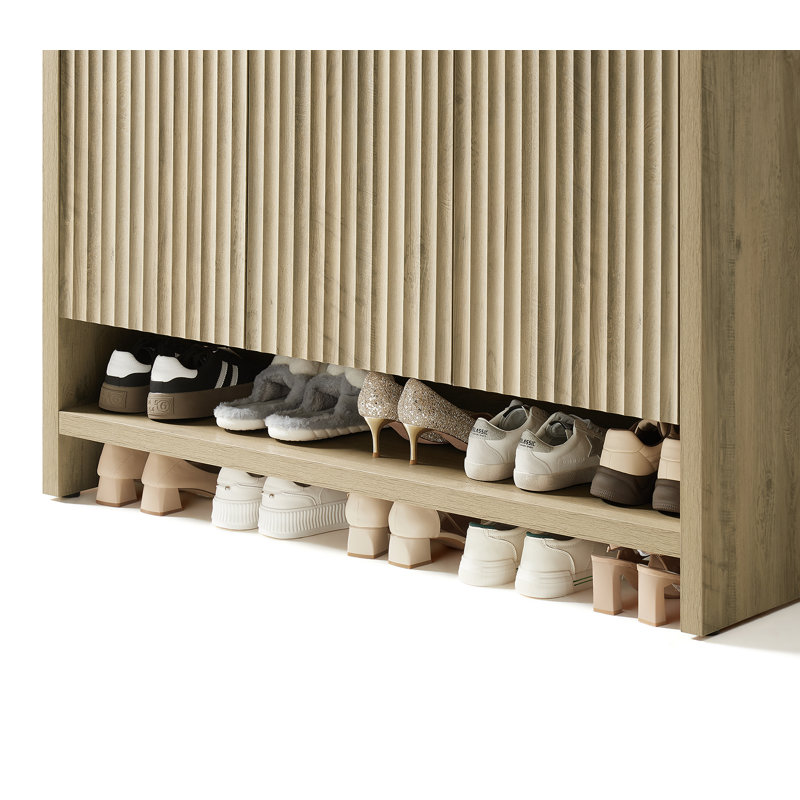 Latitude Run® Nicolee 30 Pair Shoe Storage Cabinet & Reviews | Wayfair
